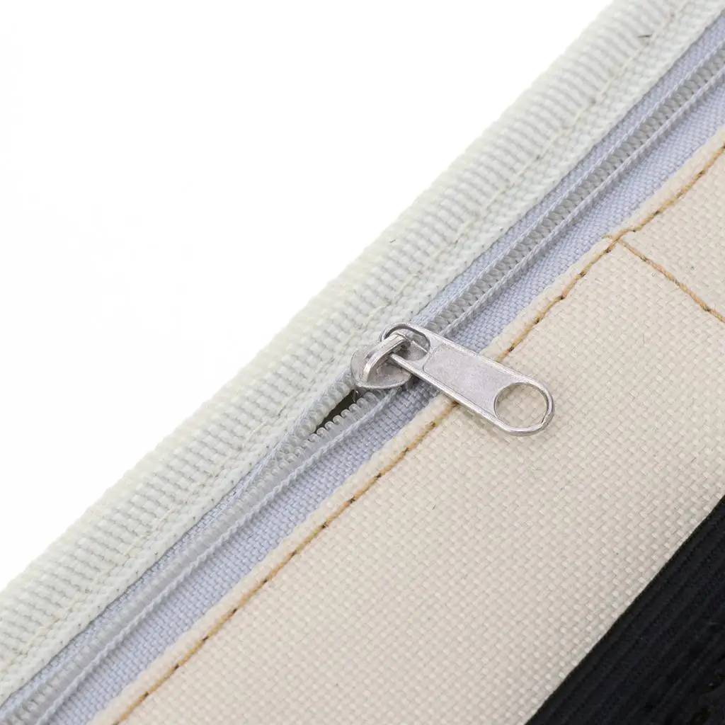 Bolsillo de almacenamiento antideslizante desmontable Estuche para CD Estuche para documentos y tarjetas