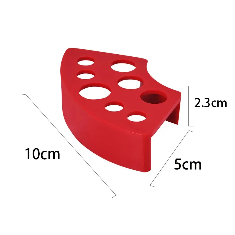 8 Holes Tattoo Ink Cup Holder Stand Makeup Accessories Random Color Trailer Supplies Tatoo Tool Pigment Brack Container