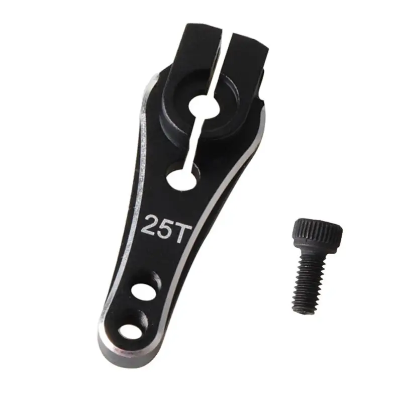 1Pcs 33MM Metal RC 25T Tooth Steering Servo Arm For 1/10 RC Crawler TRAXXAS TRX4 RC Car Parts
