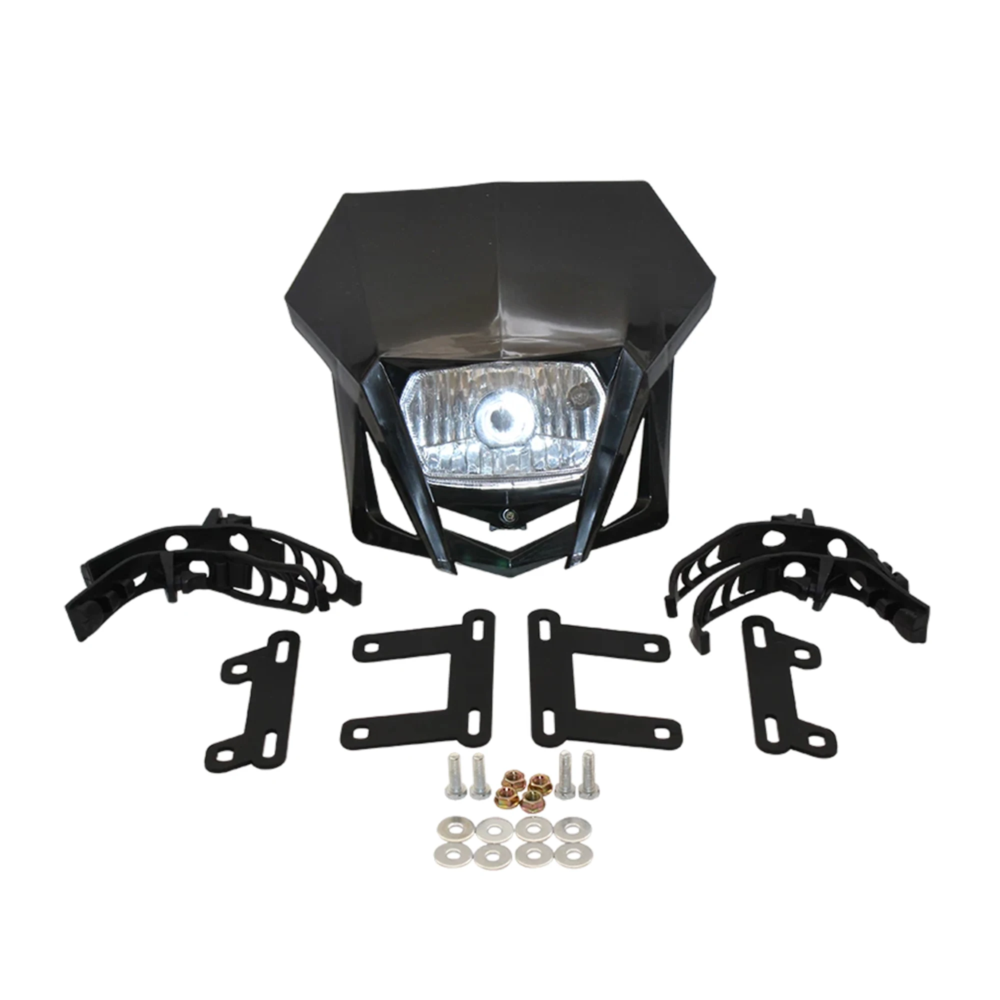 Motocross Halogen Headlamp Head Light For Honda XR 250 CRF 450 Motorcycle Headlight Enduro For Kawasaki Suzuki - view 5