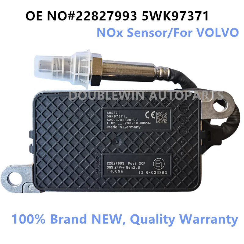 5WK97371 22827993 20751663 A2C11879500 Nitrogen Oxygen NOx Sensor For Volvo FE/FH/FH IV/FL/FM Renault Kerax/Magnum