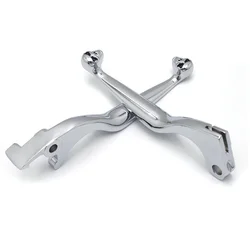 Brake Clutch Skull Hand Lever For Honda Shadow 600 750 1100 VTX1300 VT1300 VTX VT 1300 Chrome Aftermarket Motorcycle Accessories