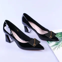 Women Fashion European Style Elegant High Quality Spring & Summer Slip on High Heel Shoes for Sexy Party Lady Beige Pumps A263