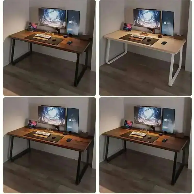 Banco da lavoro Scrivania moderna per computer desktop Mobili per ufficio Casa Internet Cafe Tavolo da gioco Camera da letto Scrivania Scrivania Tavolo per computer