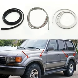1.5M Car Fender Wheel Arches Surround Beading Rubber Sealing Strip For Toyota Land Cruiser LC80 4500 1991-1997 Prado LC95 3400