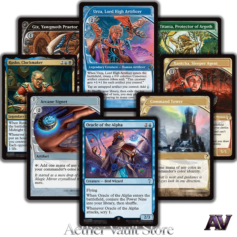 

Mystery Booster2 (MB2) Series set Lord High Artificer Oracle of the Alpha holoFoil Parallel Replica Proxy Rare Cards