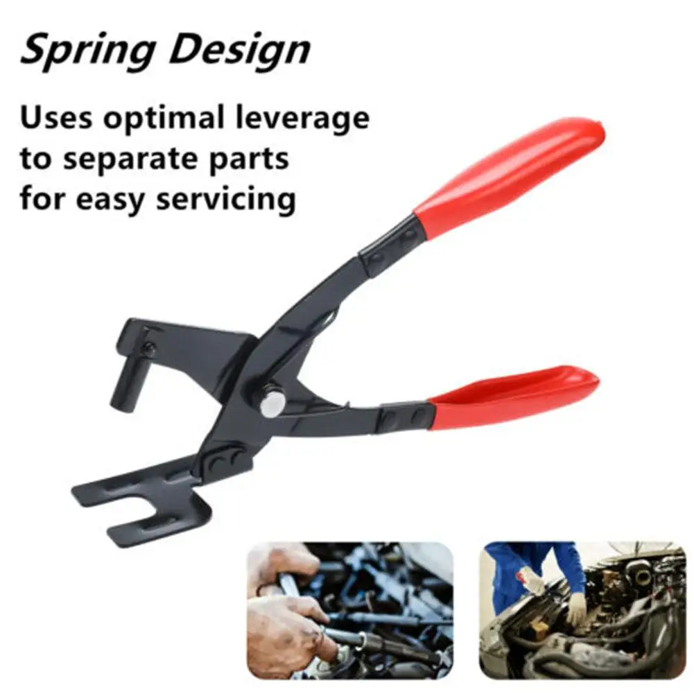 Auto Exhaust Hanger Removal Pliers Pipe Rubber Grommet Remover Car Exhaust Rubber Pad Plier Puller Tool Special Disassembly Tool