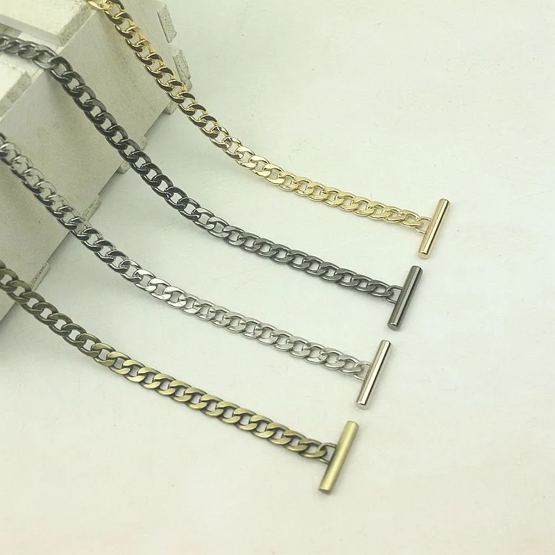 

10Pcs 8mm Metal Chains Shoulder Bag Strap Women Handbag Purse Adjusted Strap 120cm Chains DIY Replacement Handle Accessories