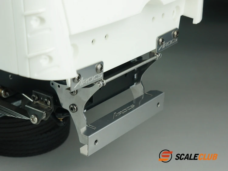 SCALECLUB RC Truck 1/14 Vordere Halterung Cab Flip Scharnier Für Tamiya 770S TGX FH16 R620 R470 Actros 1 14 RC Truck Teile Zubehör – Detail 2