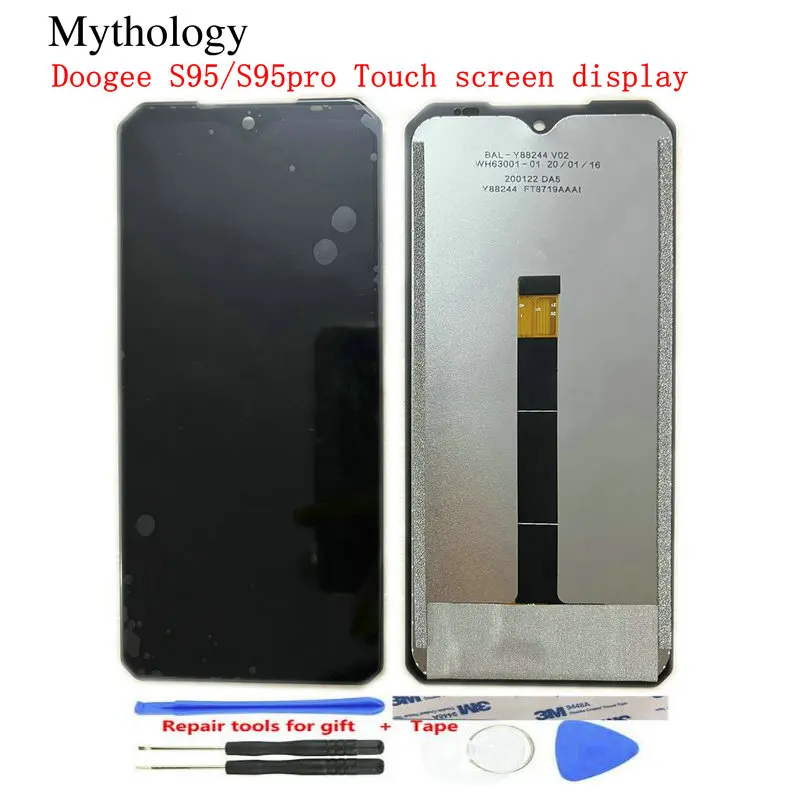 

Original LCD for Doogee S95 Pro Display Touch Screen for Doogee S95 Mobile Phone Accessories