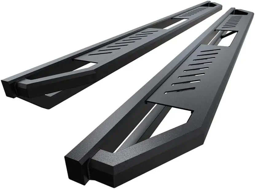 

Гибридная броня-качалки, совместимая с Honda Pilot 2009-2015 и Acura MDX 2009-2013 (боковые стержни Nerf Bar)