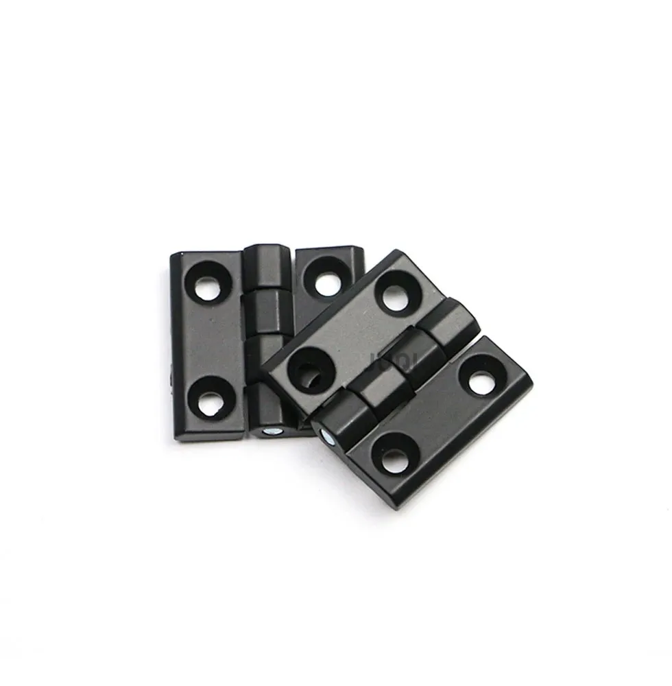 Cl226 zinc alloy square folding hinge surface mounted hinge black distribution cabinet industrial power cabinet cl218 hinge
