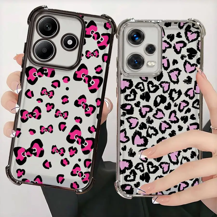 Leopard Print Pink …