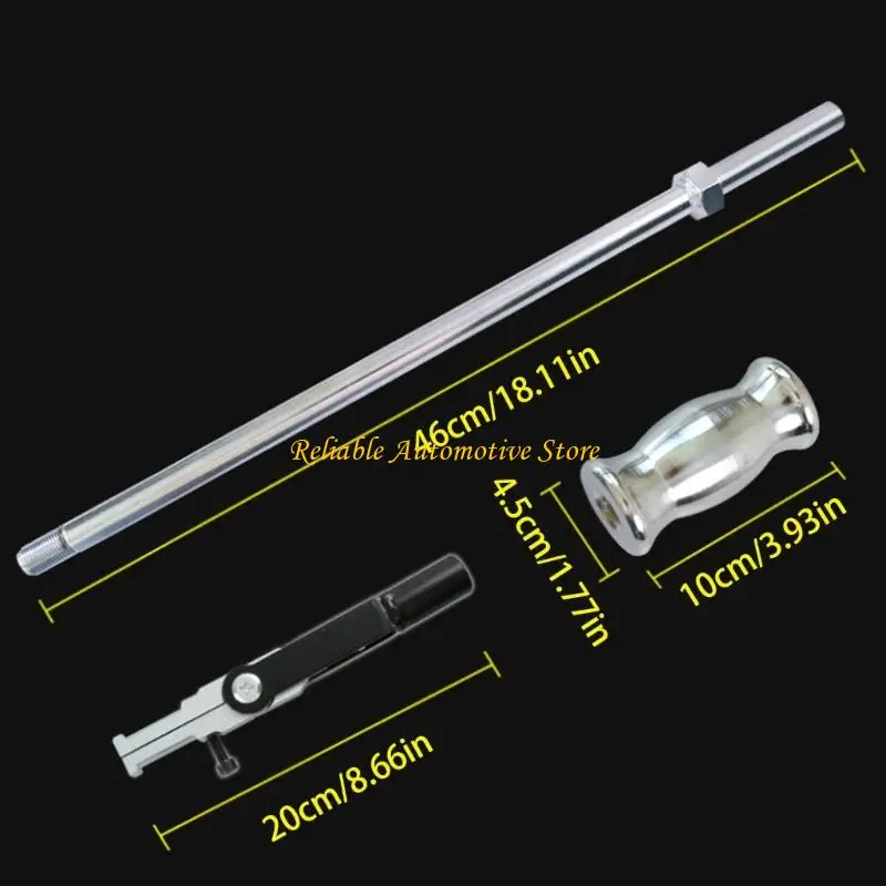Imagen 7: M68B Manejo largo ajustable Martillo martillo acero con 2 cabezas Extractor cojinete pesado 15-45 mm para del
