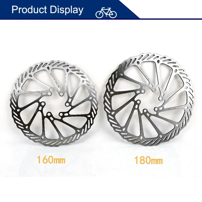 Bicycle Brake Rotor 160mm 180mm 203mm MTB Disc Brake Rotors 180/203 PM IS Bike Rotor Adapter MTB Brakes Set Part