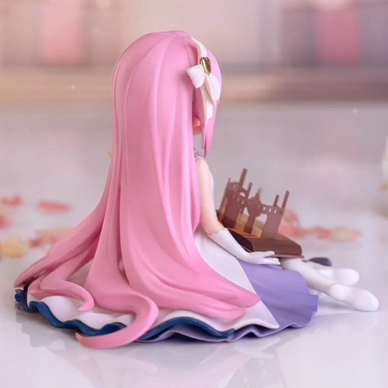 10 cm jeu rôle Elysia Q Version posture assise figurine PVC modèle jouets poupée voiture décoration bureau décor cadeaux à collectionner