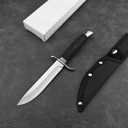 Hot Russian NKVD Fixed Blade Knife 440C Blade Nylon Fiber Handle Outdoor EDC Camping Hiking Survival Hunting Tool Gift Sheath