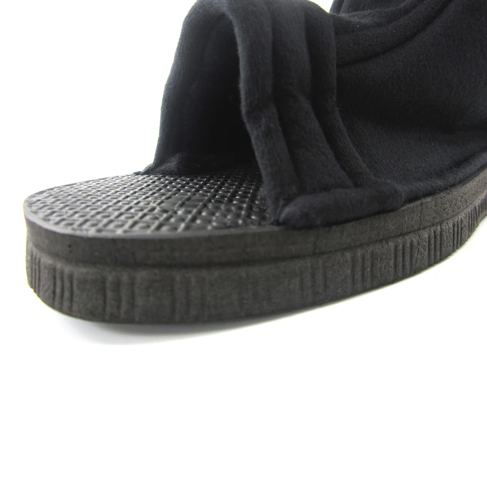 Ninja Sakura Sasuke Black And Blue Cartoon Peripheral Open Toe Anime Role Play Naruto Zipper Slippers Ninja Shoes 2025