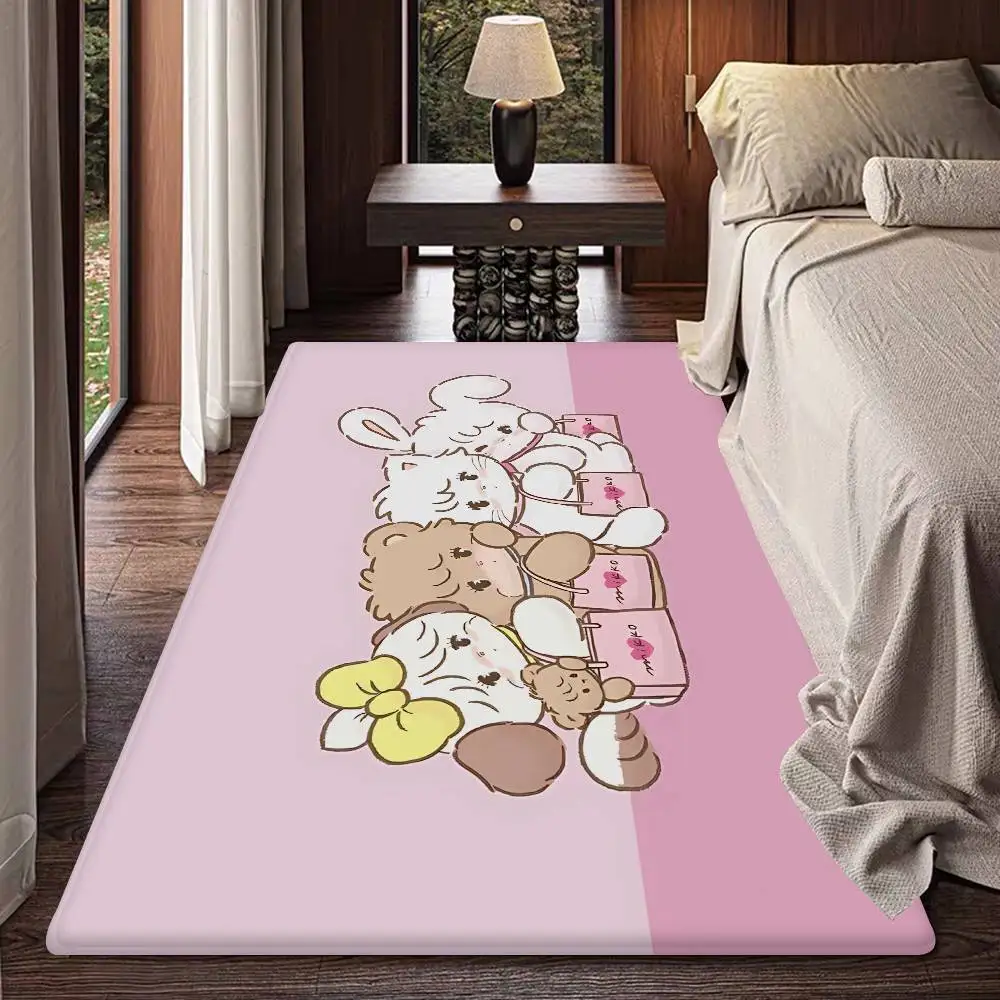 Cartoon Cute M-mikko Entrance Door Mat Nordic Style Home Doormat Bathroom-Toilet Mats Bedroom Hotel Decor Mat