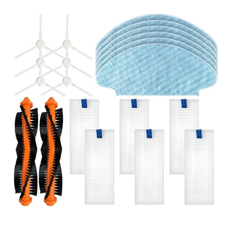 

Запасные части и аксессуары для роботов-пылесосов Ropo Smart 1, Ropo Smart 2: основная и боковые щетки, фильтры, салфетки для влажной уборки.