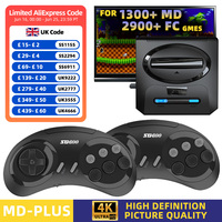 16BIT Segas-MD Video Game Console For Sega Mega Drive Genesis FC Dendy Console Support HDMI Output Retro Game Machine