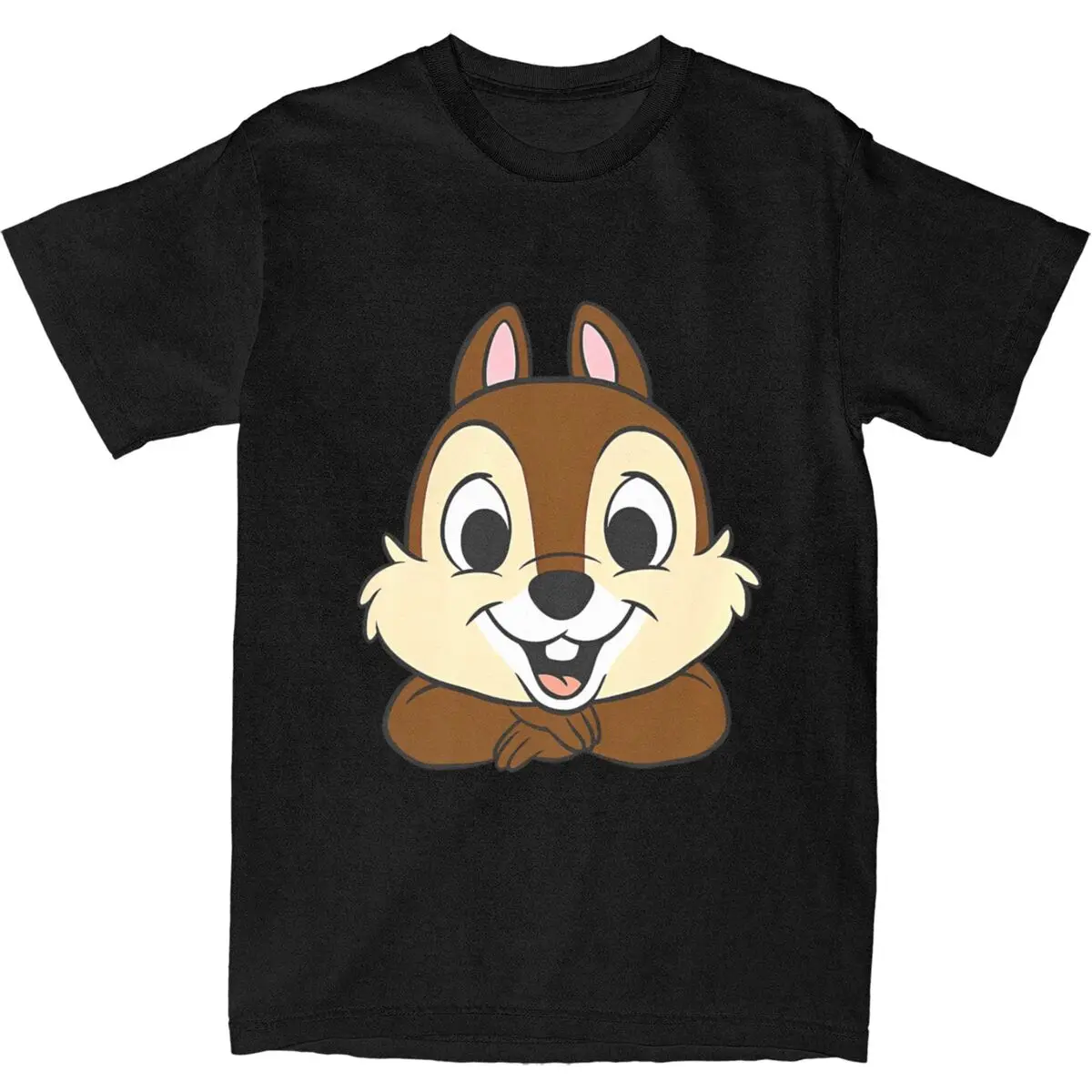 Camiseta vintage chip 'n' dale dale metal impressão-bayingimg 100% algodão t camisas novidade tshirt para homem praia y2k camisetas casuais