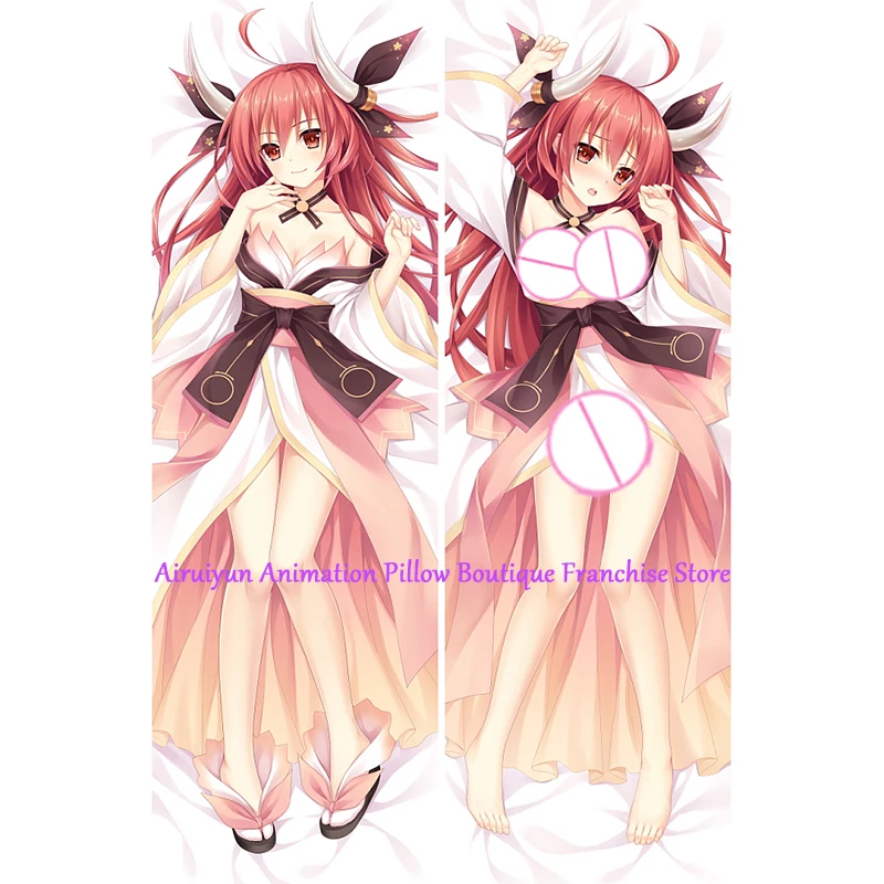 

Anime Dakimakura Pillow Case Kotori Itsuka Sexy and Busty Beautiful Girl Double-Sided Halloween Decoration