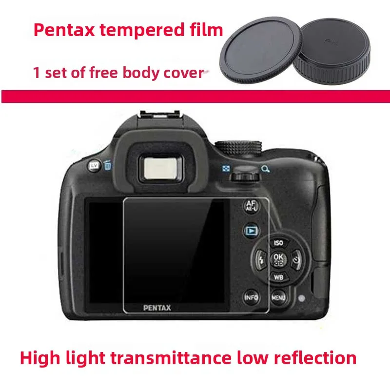 

for Pentax K5II, K50, K30, K5, K7, K-1, K3II screen protectors, high-definition tempered glass camera films