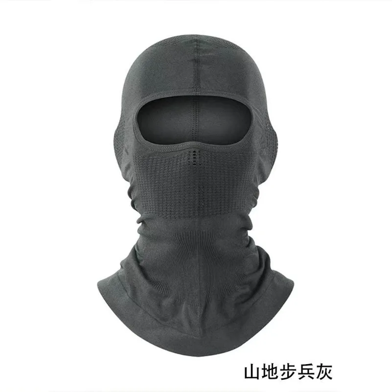 

Маска для лица для военных фанатов и спецназа, быстросохнущая и дышащая, полностью закрывающая голову.