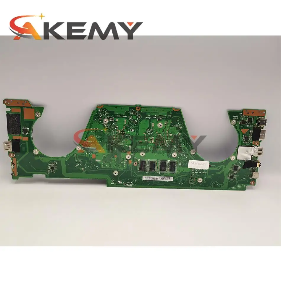 Voor ASUS HighPerformance Moederbord UX562FDX Laptop Moederbord UX562 UX562F CPU i3 i5 i7 8GB 12GB 16GB RAM GTX1050 100% Getest