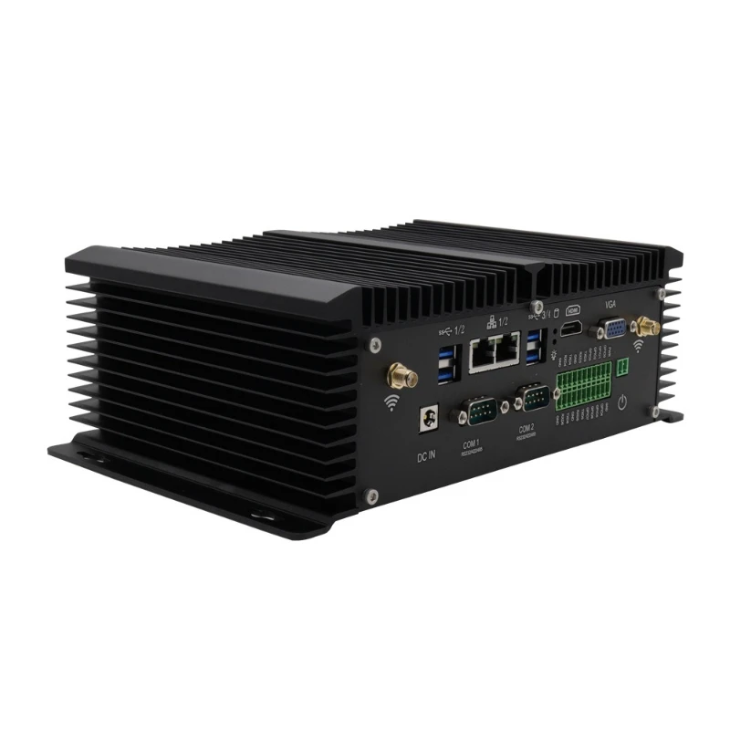 

Dual network port fanless embedded, industrial computer