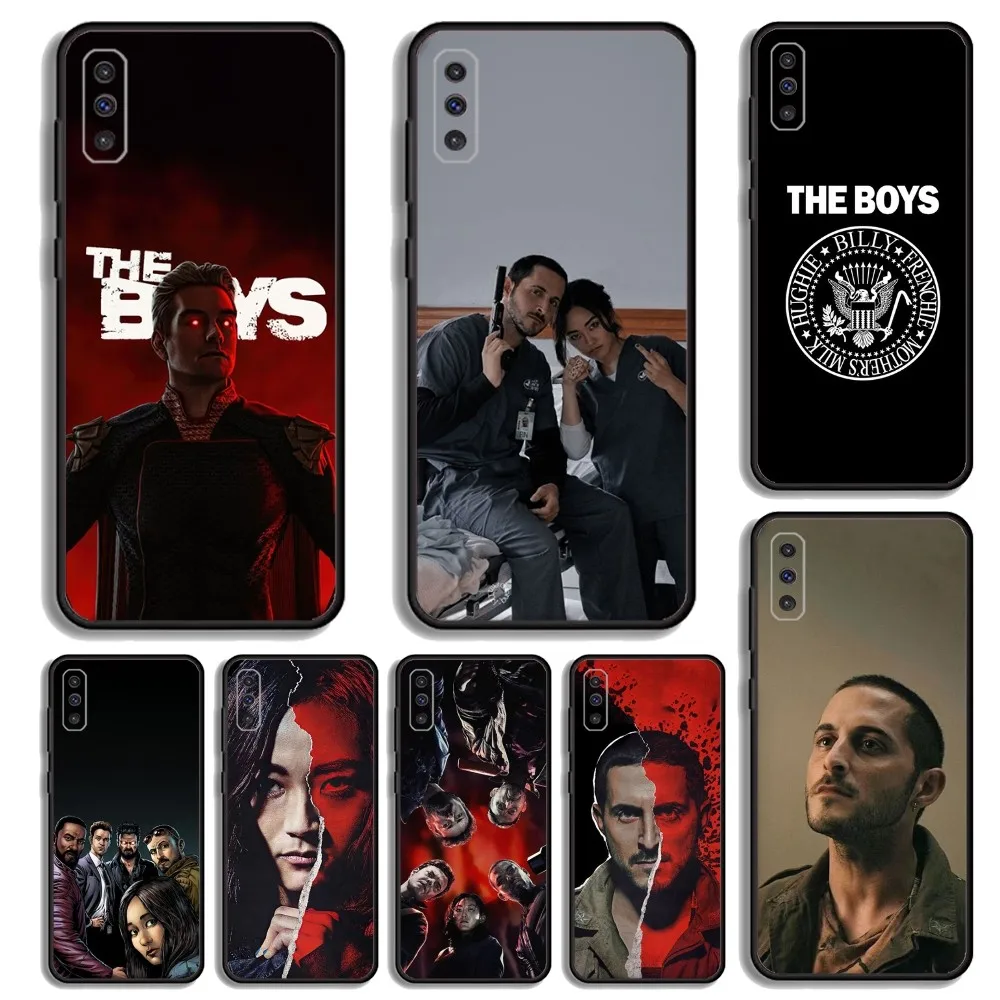 The B-Boys TV Series Phone Case For Samsung S23,23,22,30,21,10,9,Note20 Ultra,Lite,Ultra,5G,Plus,FE,Black Soft Case