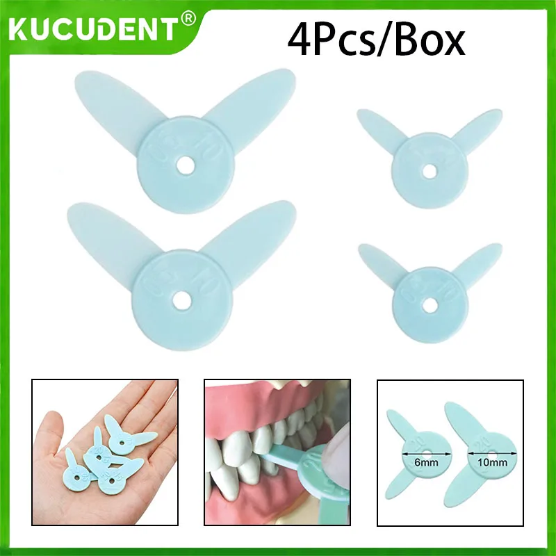 

4pcs/kit Dental Diastema Measuring Ruler Gauge Interproximal Measure Tooth Gap Emeasuring T Shape Ruler Orthodontic Tools