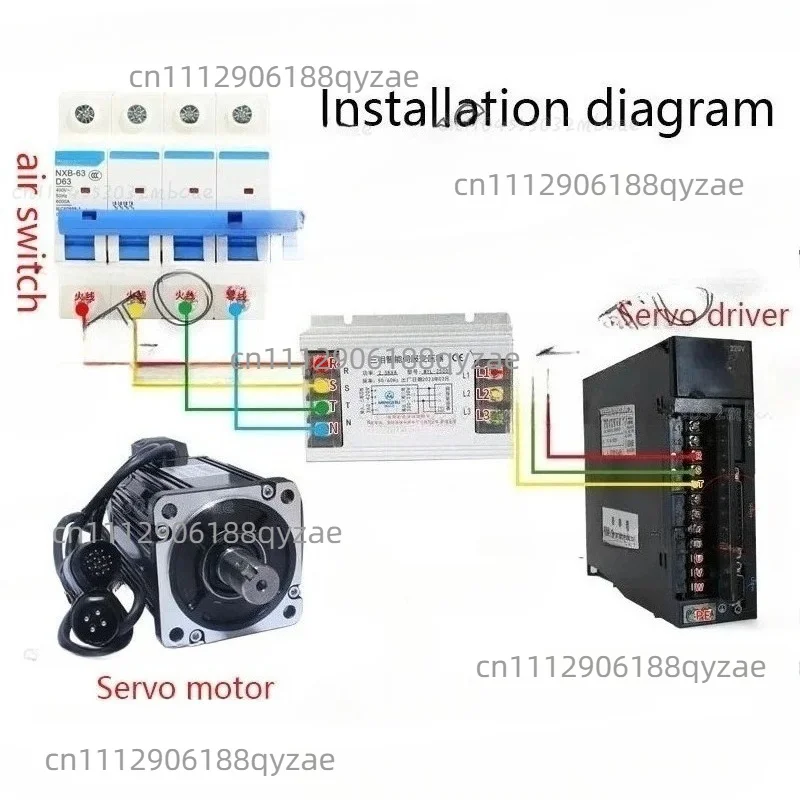 Three-Phase Intelligent Electronic Servo Isolation Transformer 380V To 220V Motor Power Supply 1KW/2KW/3KW/4KW/7.5KW
