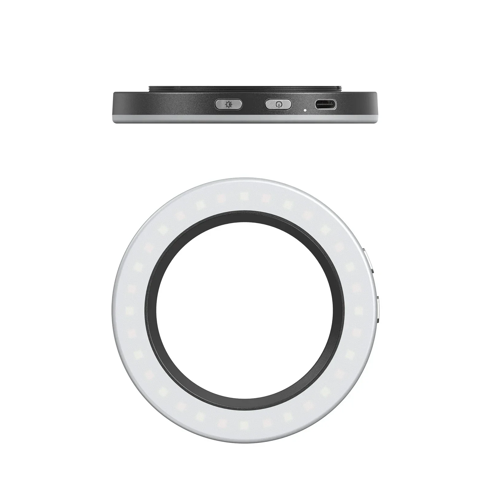 SmallRig Vibe P30 67mm pierścieniowa lampa wideo LED lekka 3200K-5600K dwukolorowa lampa pierścieniowa wypełniająca do mocowania gwintowanego 67mm 4873 — zdjęcie produktu 2