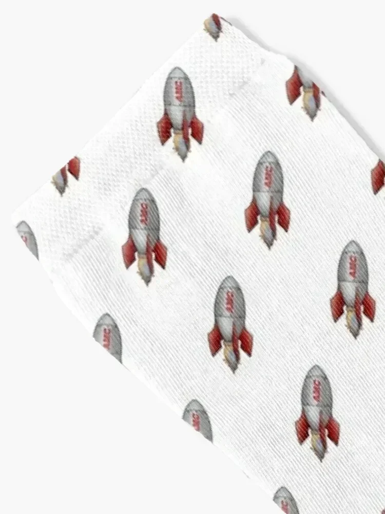 AMC Rocket - To The Moon Vers. 2 Socks winter Soccer Wholesale funny gift Male Socks Women's