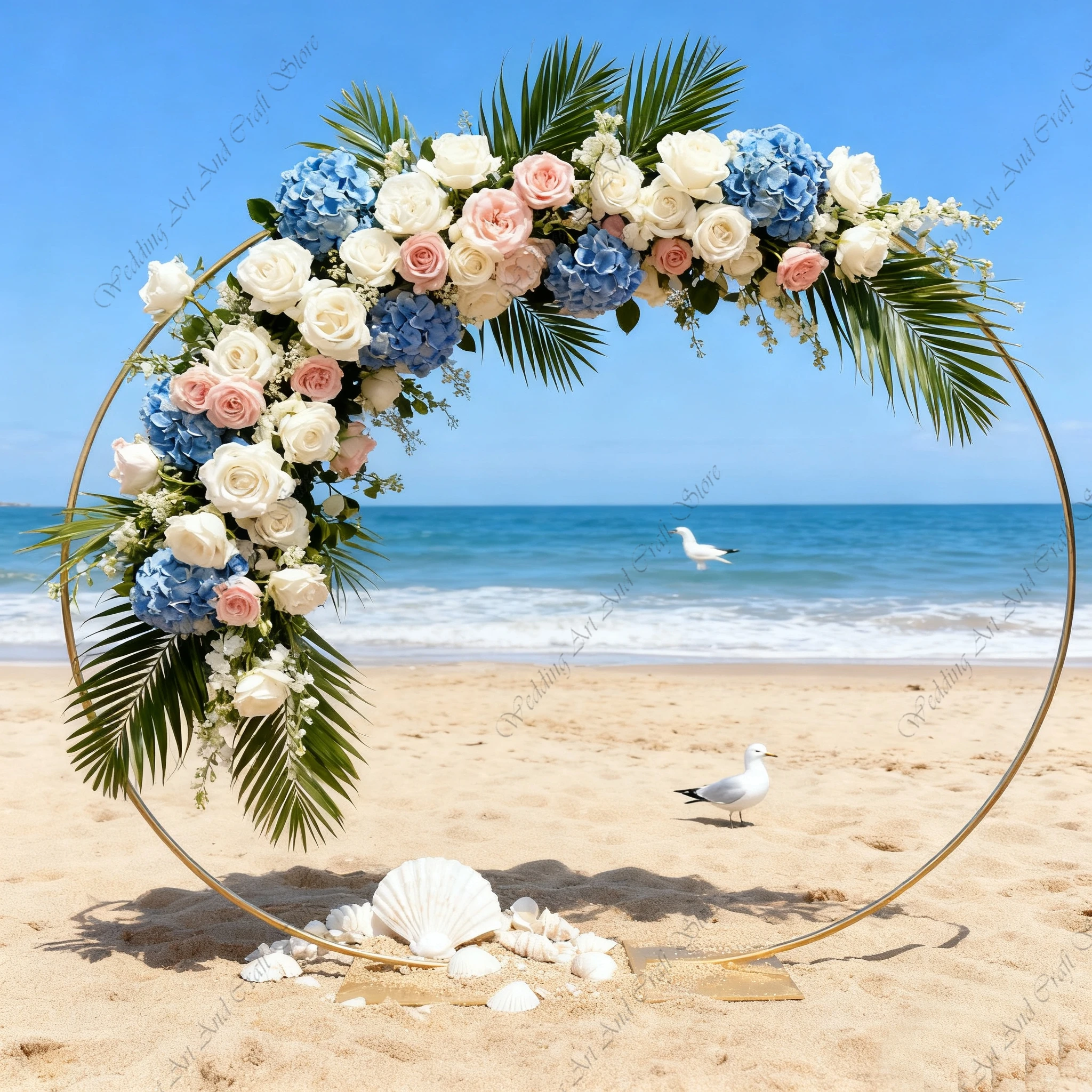 1pc H2.4/2.6M f30 Wedding Artificial Flower Display Shelves Iron Metal Semi-circle Wedding Arch Set for Background Props ivy292
