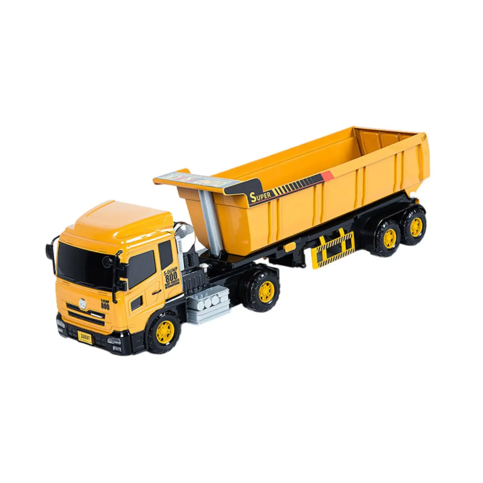 

Интерактивная развивающая игрушка-самосвал, инженерная машина, игрушечный грузовик с функцией "толкни и езжай" для детей, мальчиков, малышей, девочек, подарки на день рождения