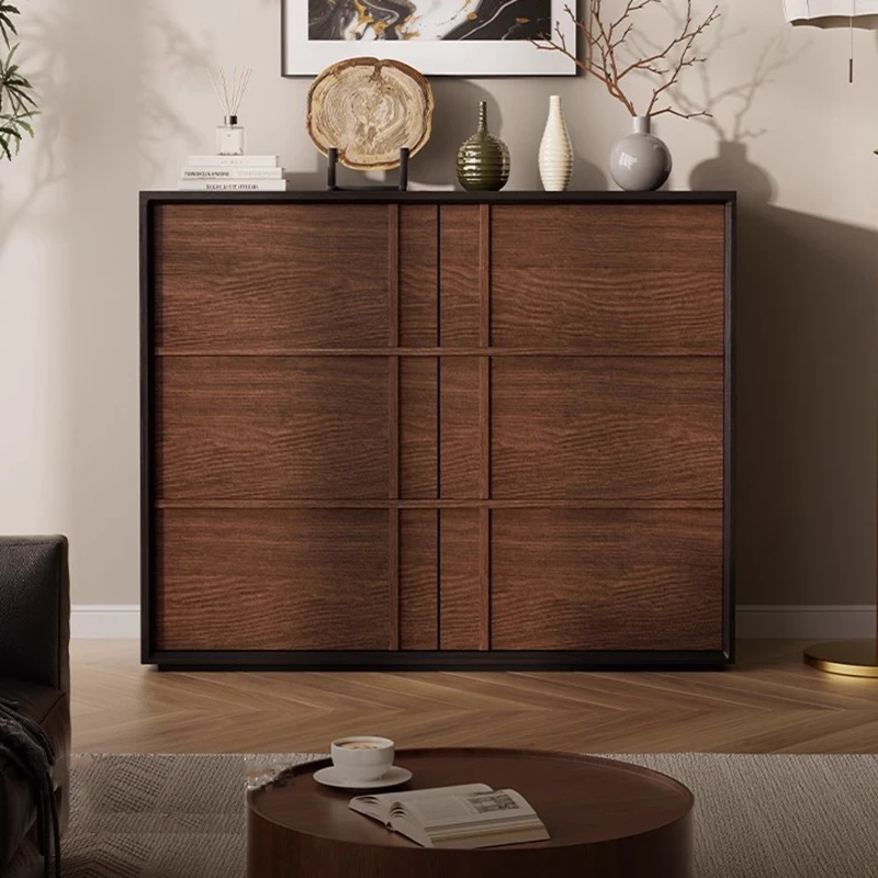 

Minimalist Rustic Living Room Cabinets Wabi Sabi Design Storage American Living Room Cabinet Retro Rustic Meuble Salon Furniture