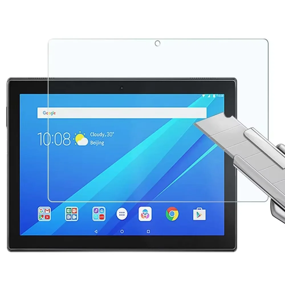 1 PCS 9H Tempered Glass Screen Protector For Lenovo Tab M10 TB-X605F X505F 10.1 Inch Anti Scratch HD Clear Protective Film