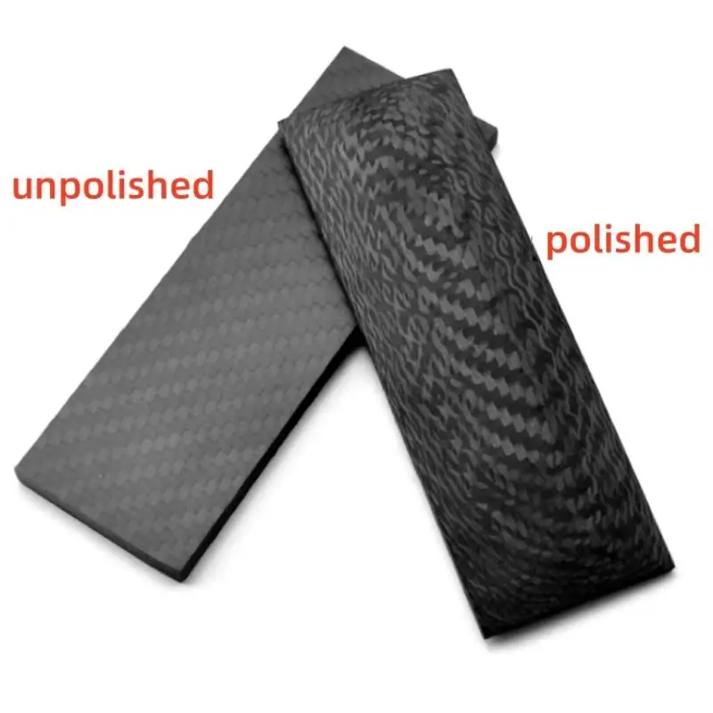 120X40X6MM 1piece 3K Carbon Fiber Board for DIY Knife Handle Material Twill Produce Material 160X50X8MM