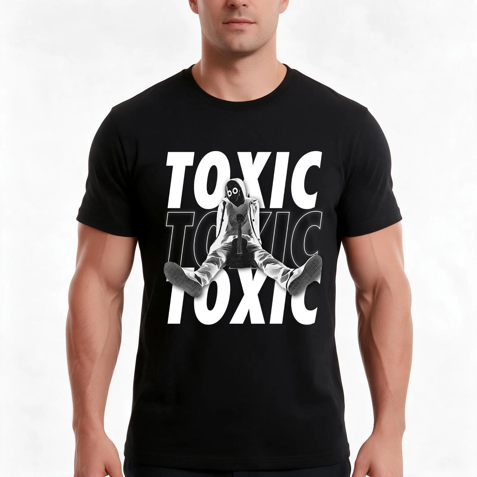 boywithuke toxic boywithuke songs T-Shirt Summer Casual Cotton Tee Oversized Streetwear Tops Vintage Graphic Print