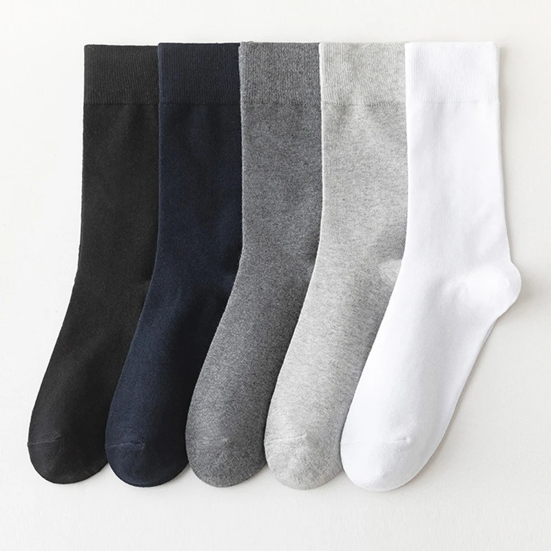 5 Pairs Socks Men Oversize 47 Men Causal Cotton Soft 48 Extra Large Loose Plus Fat Plus Fat Feet Men\'s Stockings Sock Ins Style