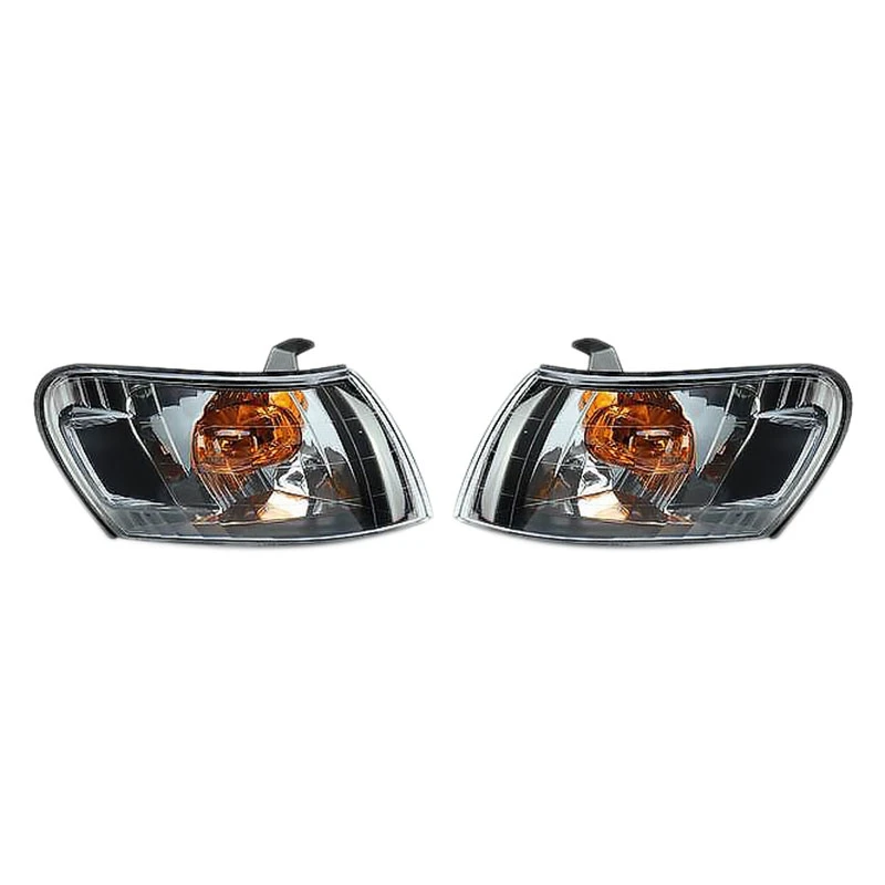 

2PCS Car Front Corner Lamp Lights Lens Black for Toyota Corolla AE100 E100 AE101 1993-1997 Signal Lamp No Wire Harness