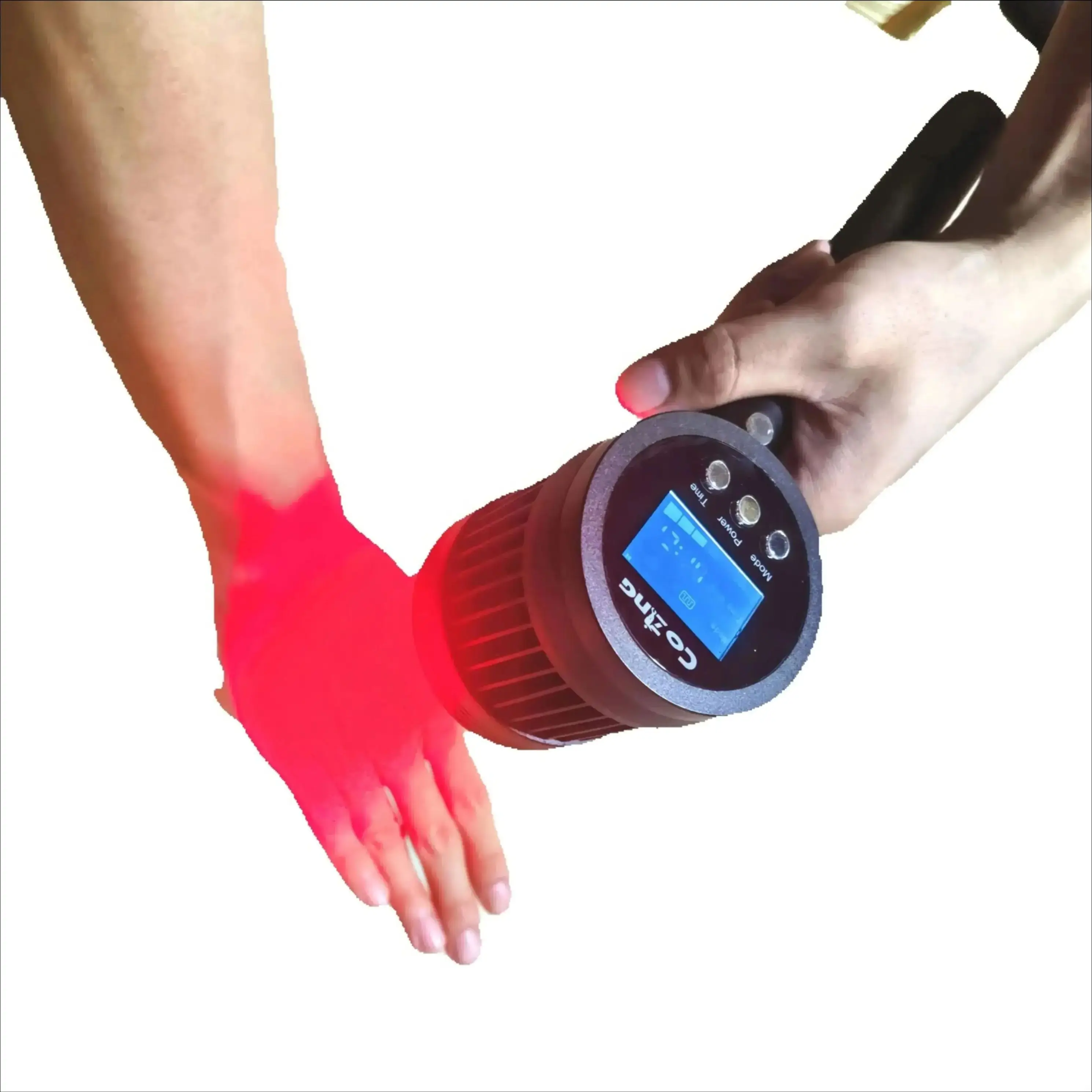

COZING 1295mW Professional Cold Laser Device 808nm*19+650nm*6 Portable Pet Pain Relief for Dog Arthritis, Joint & Muscle Recover
