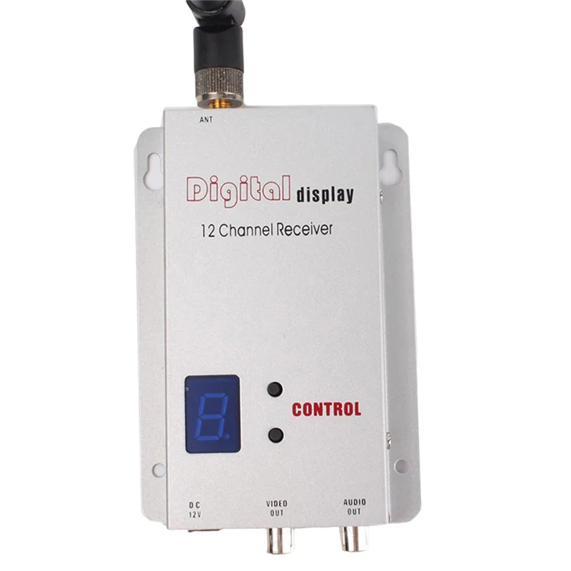 جهاز استقبال FPV لاسلكي 1.2 جيجا هرتز 12CH TV استقبال الصوت والفيديو لـ QAV250 250 FPV Quadcopter