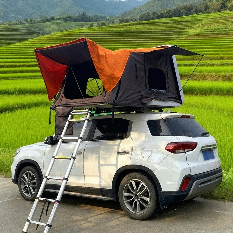 

Waterproof Four-Season Double Layer 1-2 Person Outdoor Camping Aluminium Tent with Soft Roof Top Aluminum Pole for Car Rooftop
