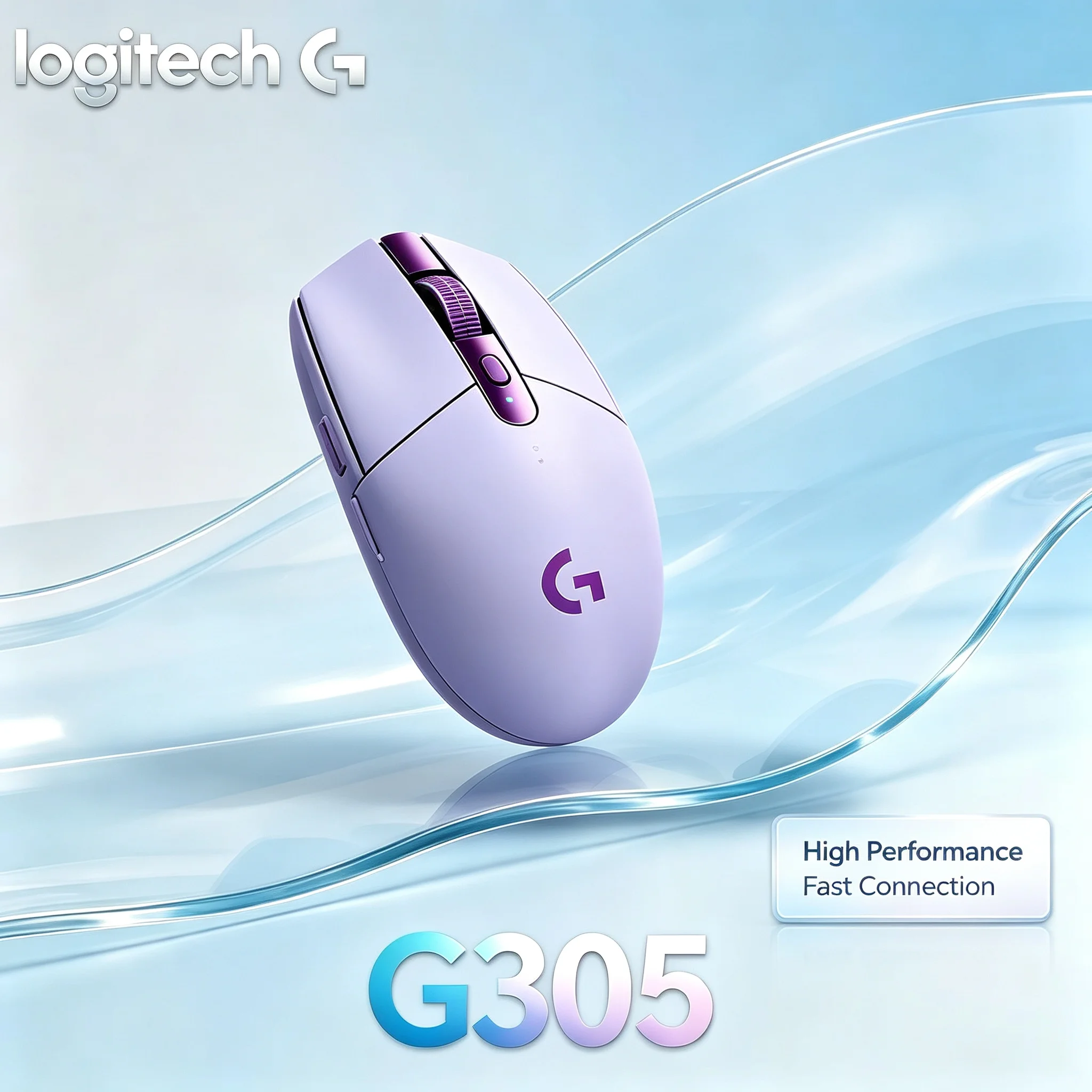 Logitech G305 Wireless Gaming Mouse High Tracking Accuracy Low Latency For E-sports Competition And Office