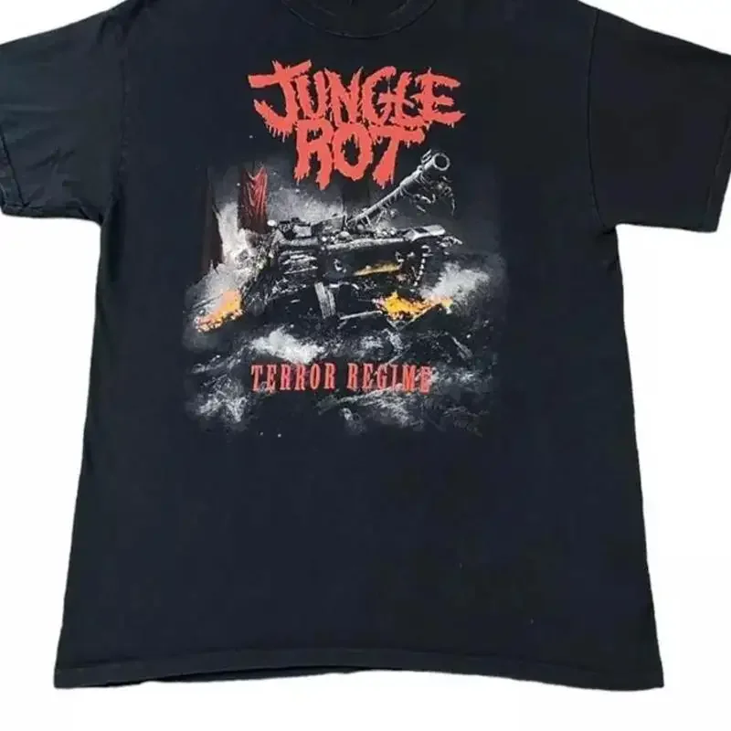 Band Jungle Rot Terror Regime Rock T Shirt Size S 5Xl