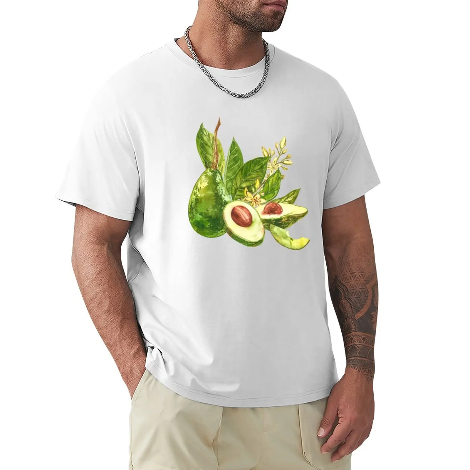 

Avocado T-Shirt sports fans customs mens graphic t-shirts anime